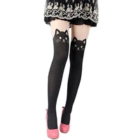 girls sheer pantyhose sexy tights cute cat tail collants lolita hosiery collant fille women medias mujer strumpfhose