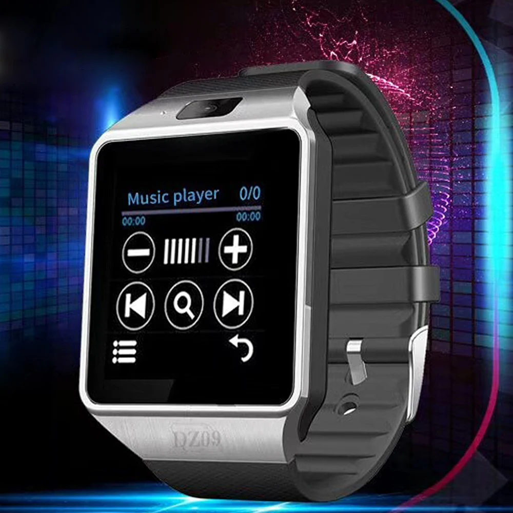 Bluetooth Смарт-часы DZ09 для Apple Watch с камерой 2G SIM TF слот для карт Smartwatch телефон для Android IPhone Xiaomi Россия T15