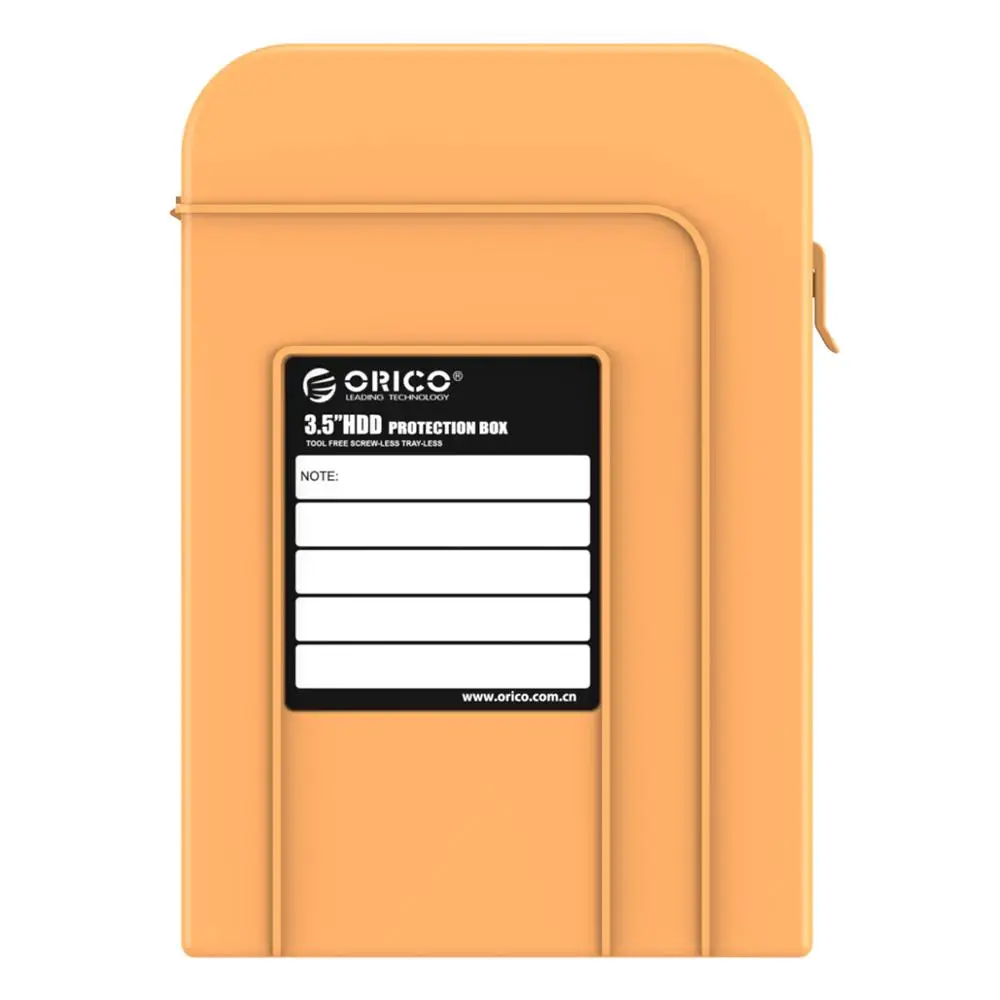 ORICO PHI-35 HDD протектор Профессиональный Премиум антистатический жесткий диск защитная коробка - Цвет: 1 Piece Orange Only