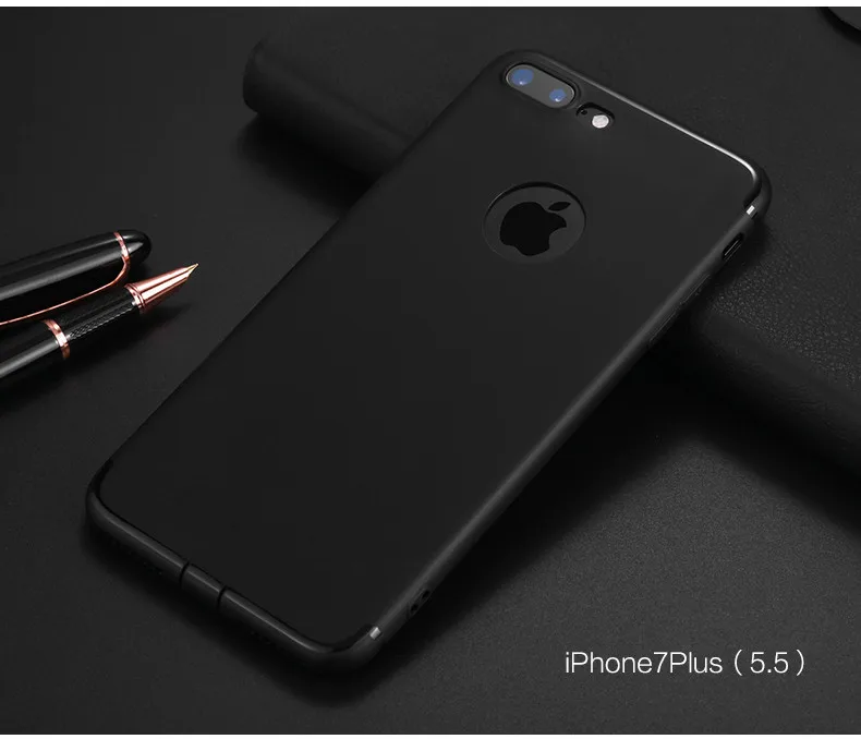 Роскошный Матовый Мягкий силиконовый чехол из ТПУ для iPhone 6, 6s, 7, 8 Plus, X, 5, 5S, SE, чехол s, полное покрытие для iPhone XS Max, XR, чехол для телефона
