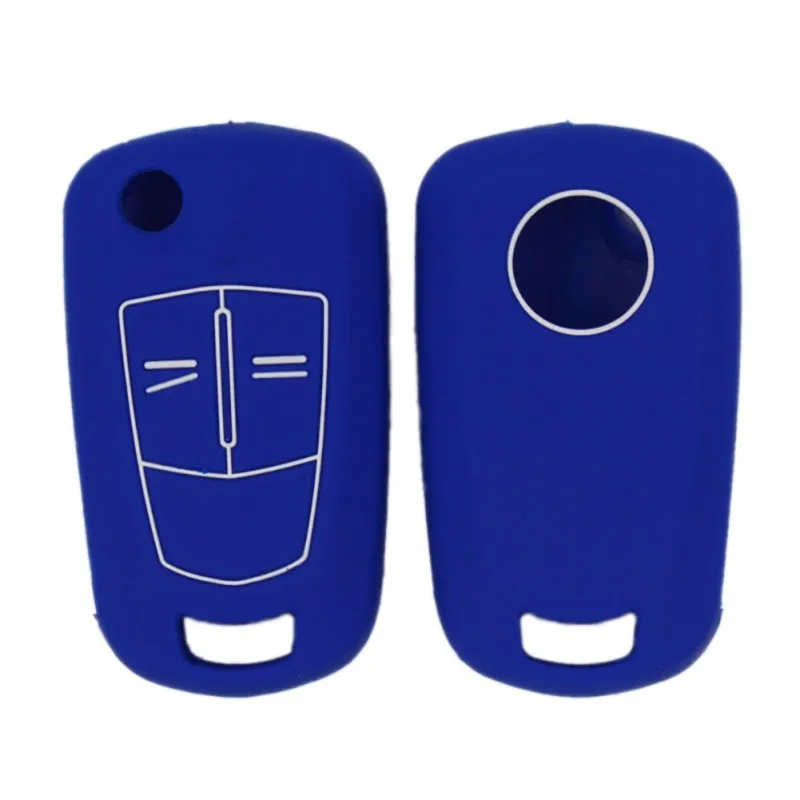 Remote 2/3 Buttons Silicone Flip Folding Car Key Shell Cover Case For Vauxhall Opel Corsa Astra Vectra Signum | Автомобили и