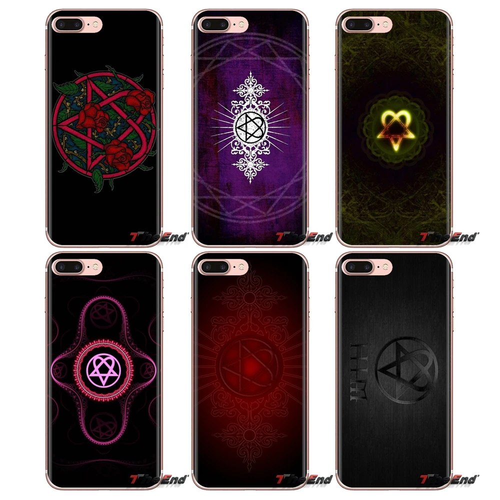 Для Huawei G7 G8 P7 P8 P9 P10 P20 P30 Lite Mini Pro P Smart Plus 2017 2018 2019 Him Heartagram логотип HIM финский ТПУ чехлы