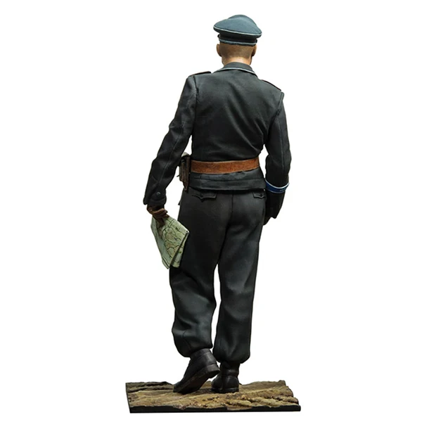 1/16 Panzer Leutnant 1943 солдат из смолы GK тема военных войн во время Второй мировой войны