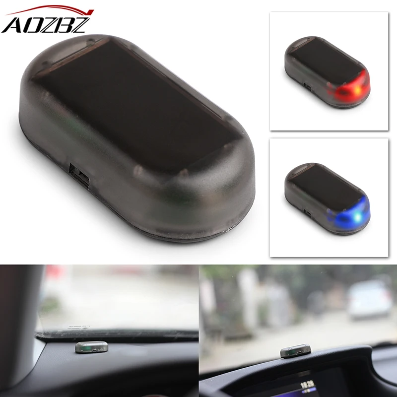 Aozbz для авто имитировать солнечный автомобиль сигнализация светодиодные