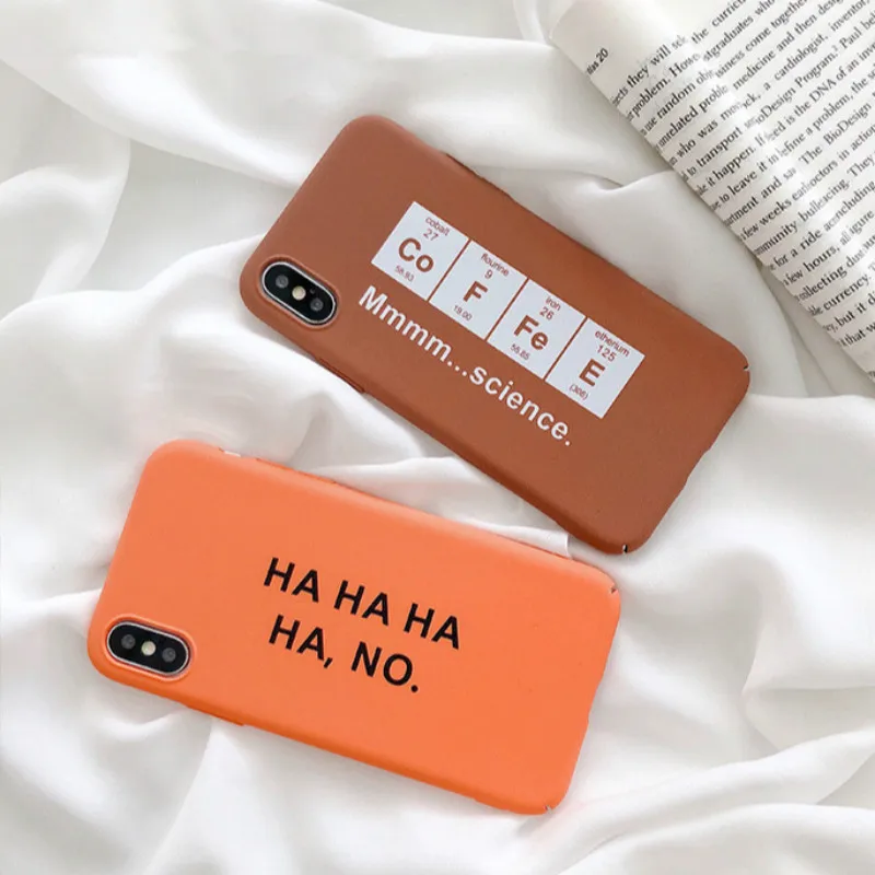 POBLU Модный чехол с элементами для iphone 6s 7 8 Plus XS Max XR Забавный жесткий телефона