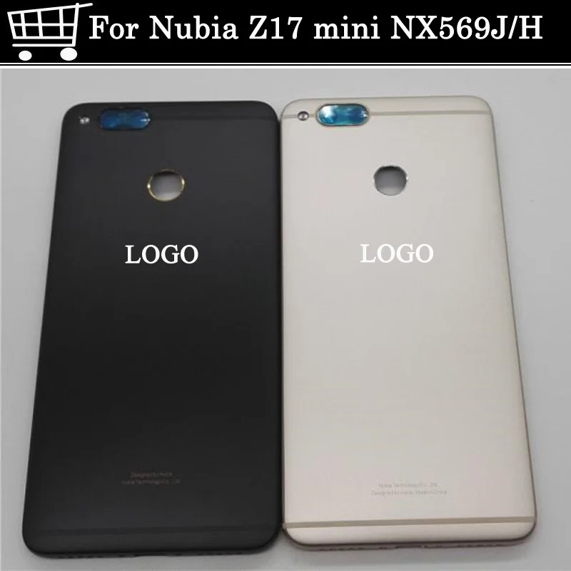 Задняя крышка батарейного отсека с логотипом для Nubia Z17mini NX569J H задняя Запасные