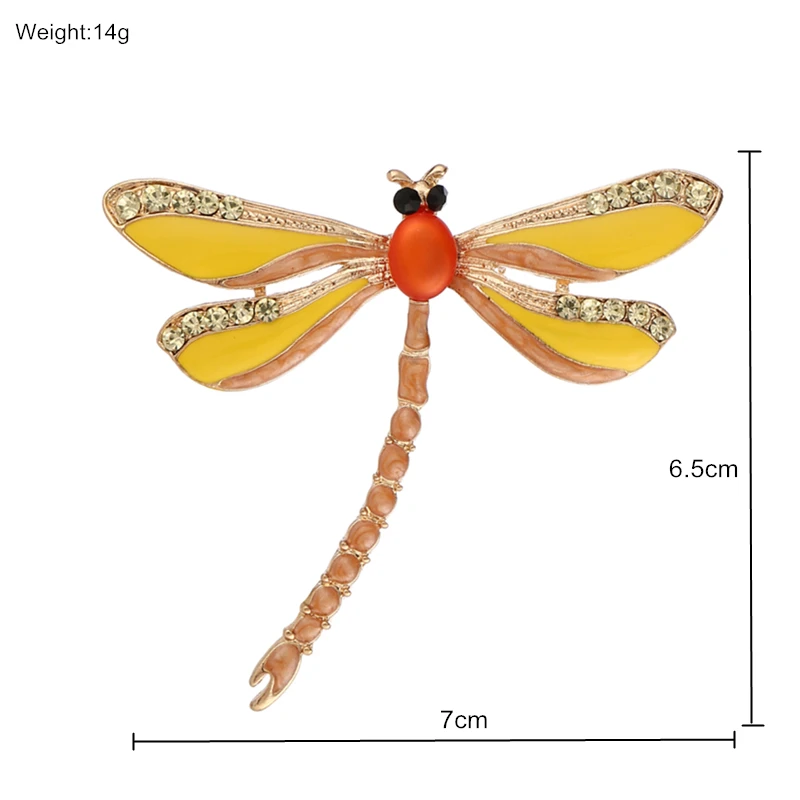Женская эмалированная брошь с опалом | Украшения и аксессуары