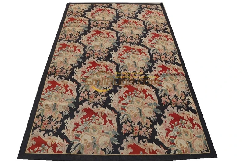 

Antique Knitting French Country Decor Rectangle Carpet Turkish Rugs