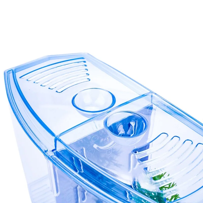 Мини аквариум Betta Box прозрачный светодиодный светильник Arcylic коробка для