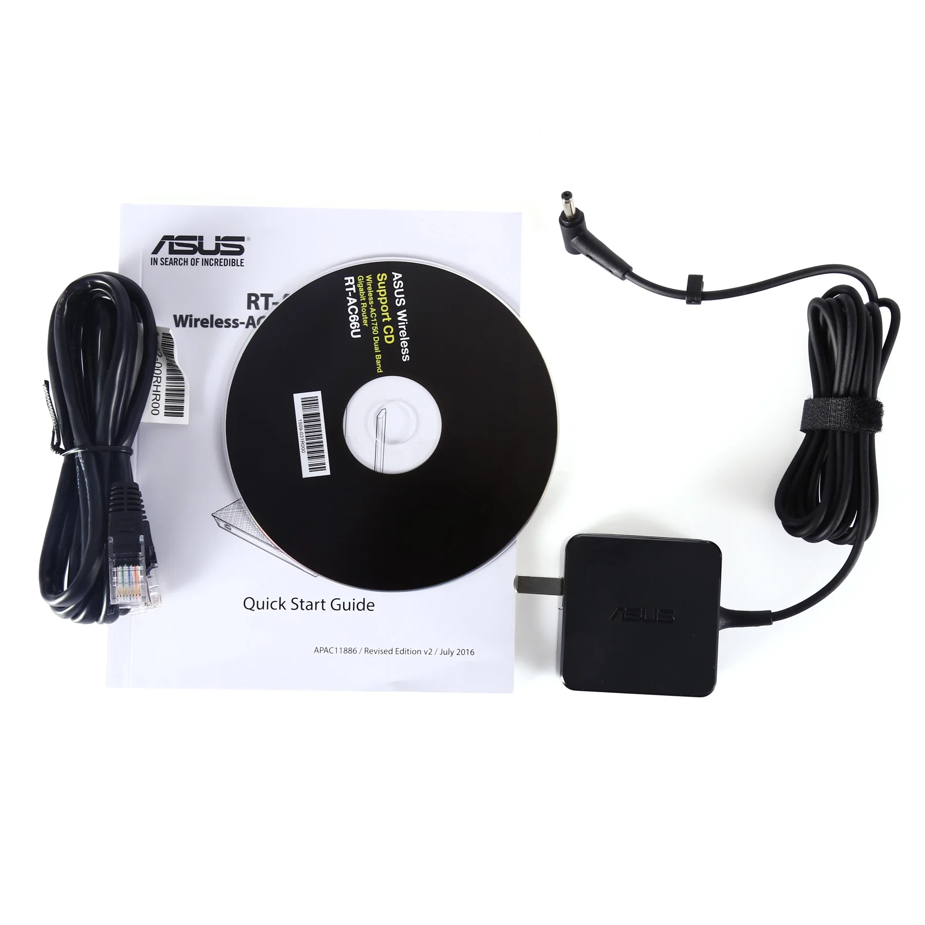 Оригинальный ASUS RT-AC66U B1 Dual-Band Wi-Fi маршрутизатор Беспроводной AC1750 4-Порты и разъёмы