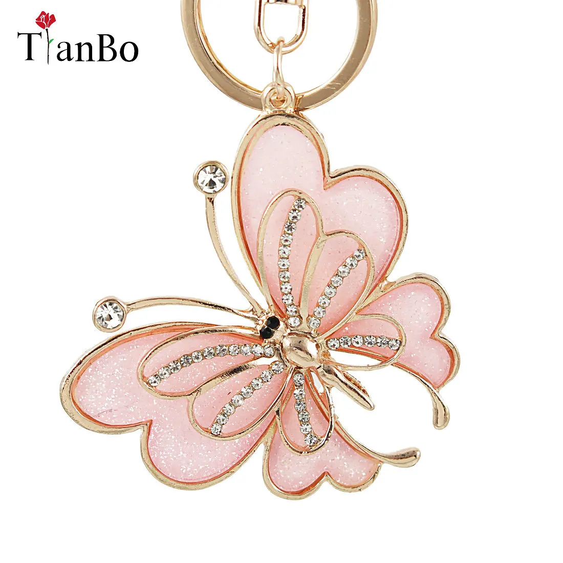 Брелок Fancy & Fantasy в мультяшном стиле золотой анимальный металлический брелок с