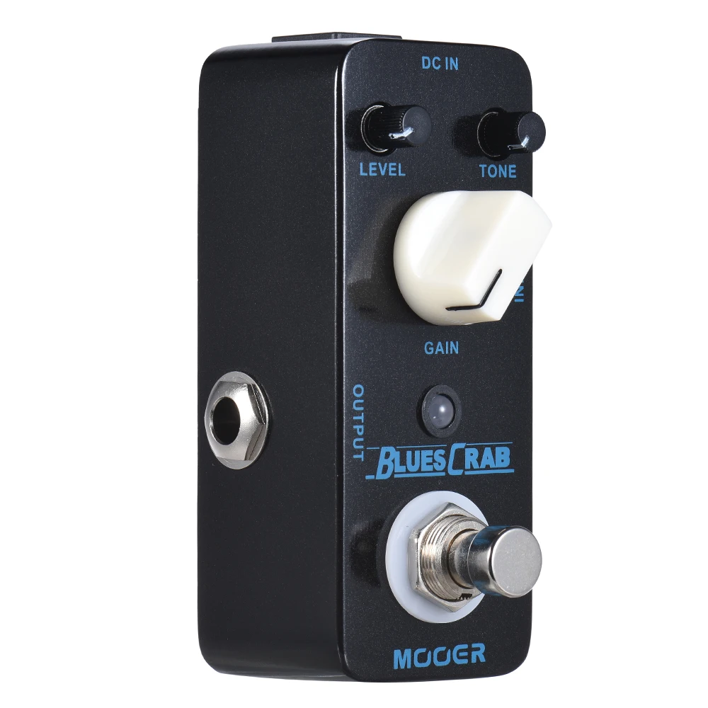 MOOER Блюз Краб BLUES педали эффектов Педаль для гитарного эффекта овердрайв истинный