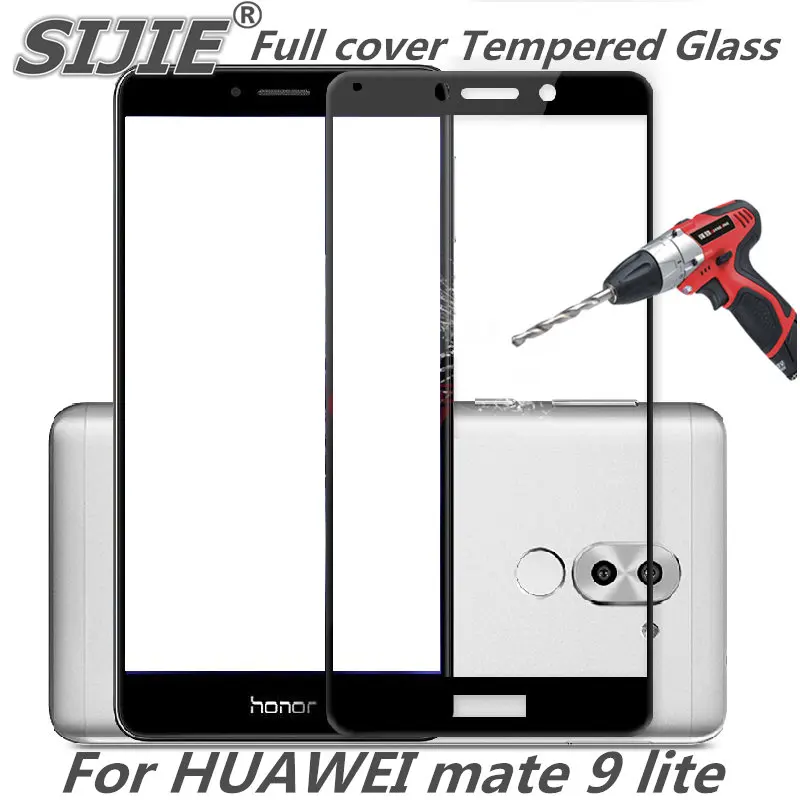 Полное покрытие из закаленного стекла для HUAWEI mate 9 lite mate9 mate9lite защитный экран 9H