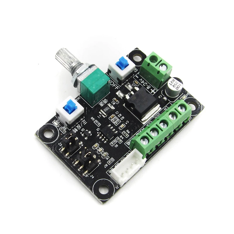 DC 12V 24V Генератор импульсных сигналов для шагового двигателя регулятор скорости