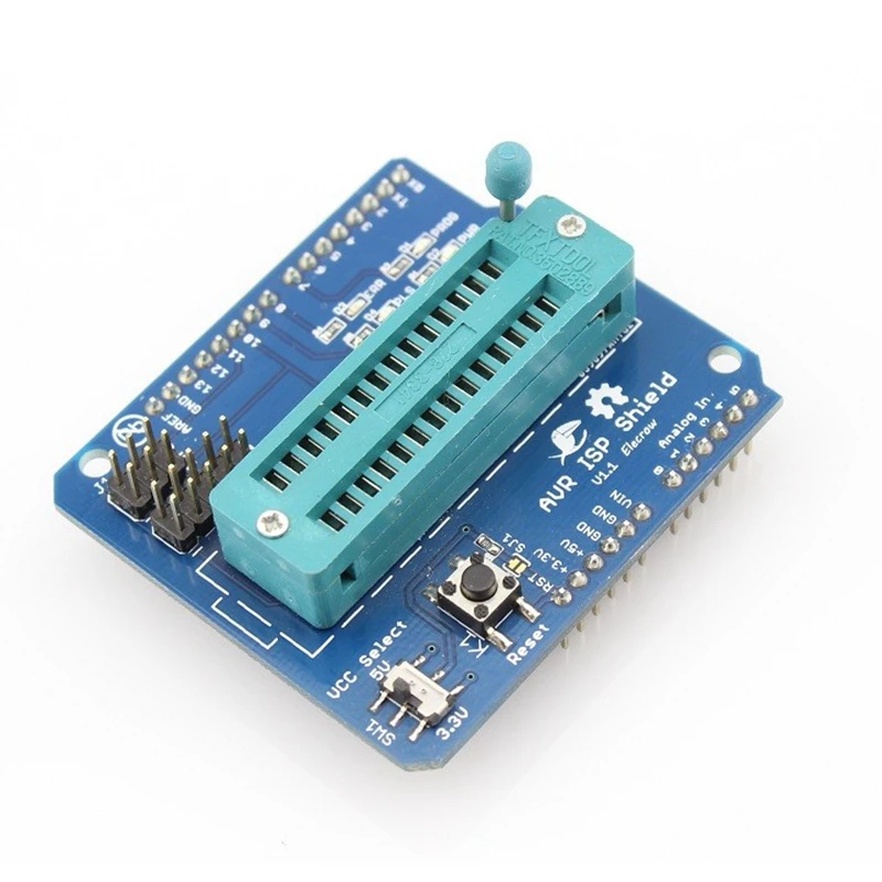 Elecrow AVR ISP щит для Arduino UNO макетная плата загрузчик сжигание ATmega328P программатор DIY