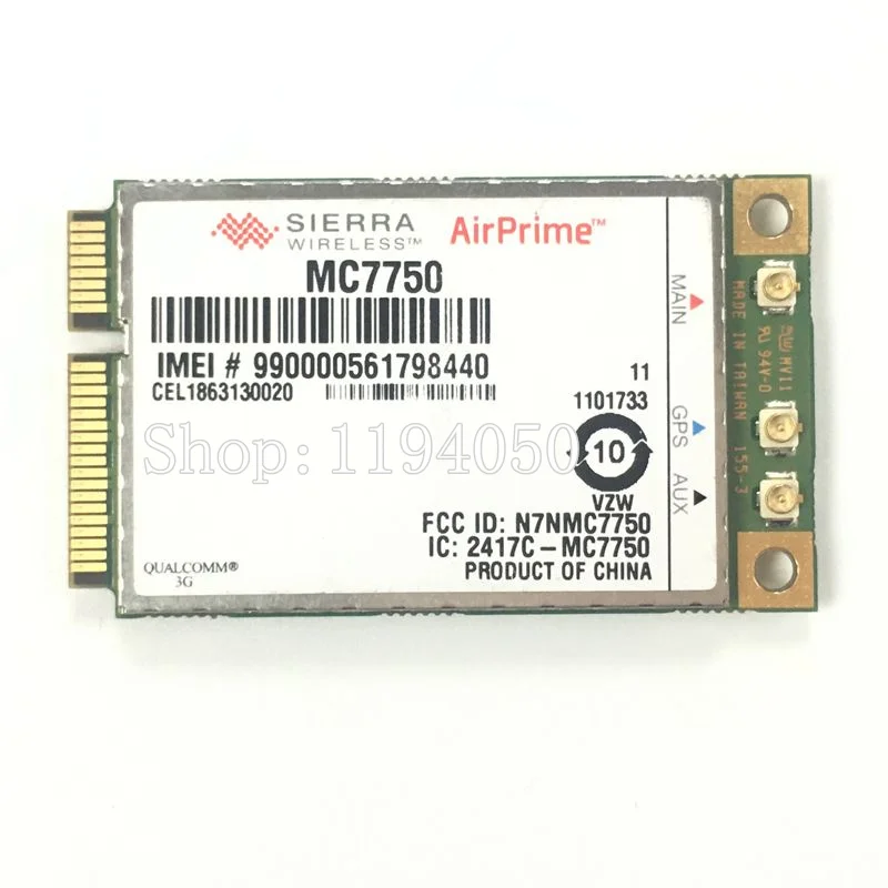 Беспроводная карта Sierra MC7750 4G LTE 700M (B13) подходит для беспроводного модуля US Verizon 100%