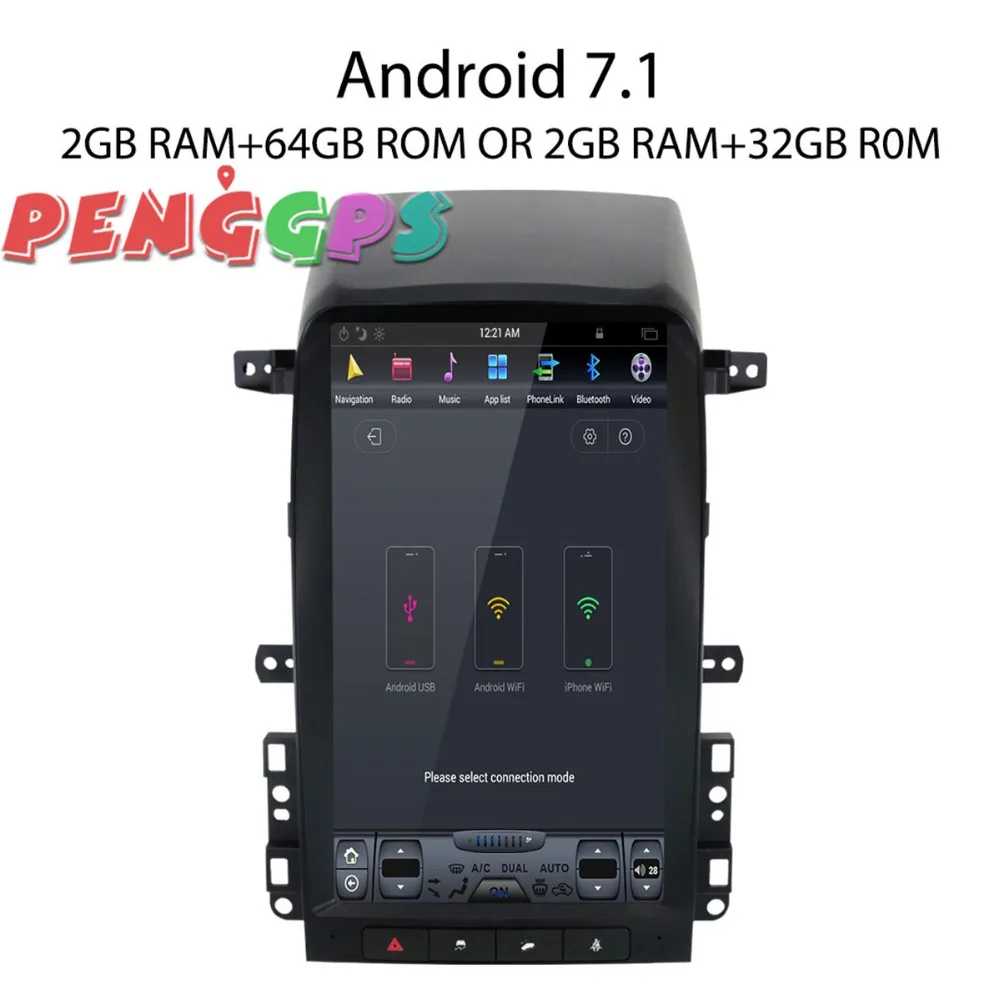 13 8 &quotTesla стиль Android 6 0 2 Гб 32 или 64 ГБ автомобильное радио GPS головное устройство
