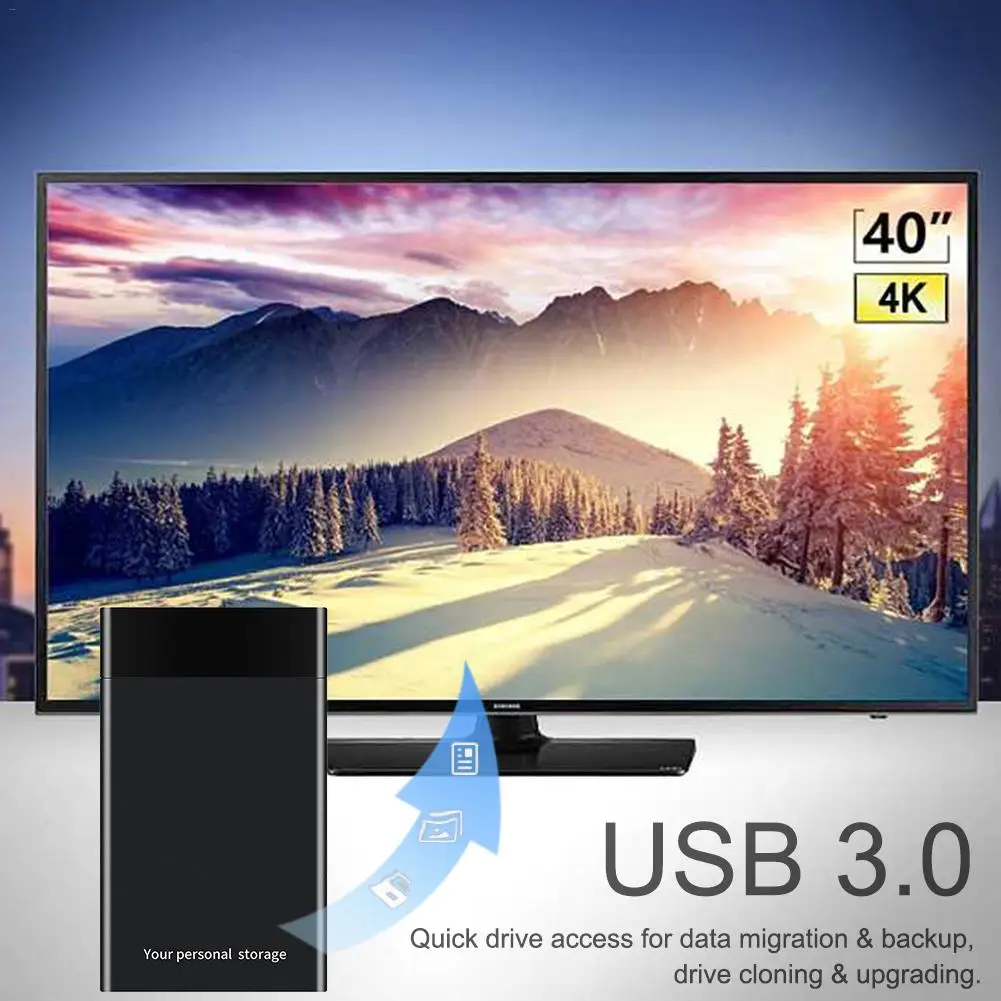 Корпус для жесткого диска 2 5 дюйма SATA к USB 3 0 адаптер Внешний жесткий диск чтения SSD