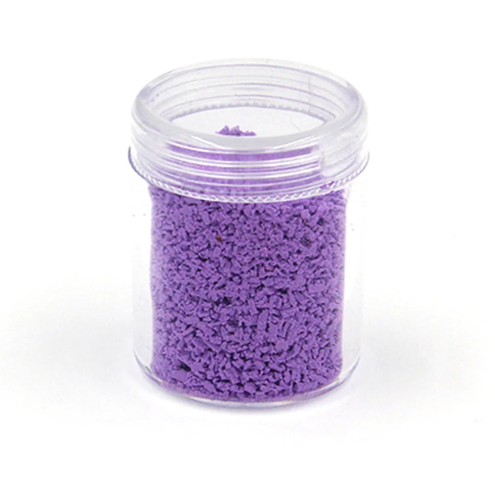 Purple 20 г поддельные спринклеры для слизи наполнитель дополнение аксессуары глина DIY пушистый слизи поставки бусины торт Десерт Игрушка для песочницы комплект - Цвет: Purple