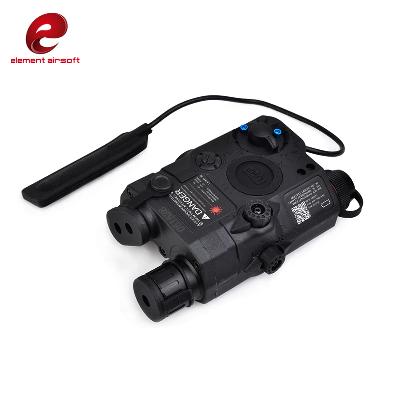 Element Airsoft Tactical Military LA-5C UHP PEQ Green Laser Flashlight Weapon Combo LA5 IR LED Light Softair PEQ15 Hunting | Спорт и