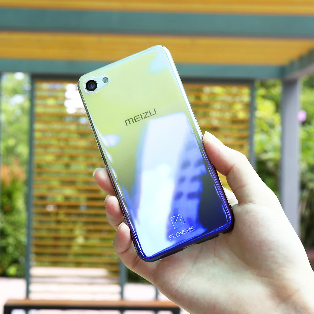 FLOVEME чехол синий луч для Xiaomi Redmi 4X 4A 5 6 Жесткий Чехол мобильного телефона 4 Pro MEIZU M5
