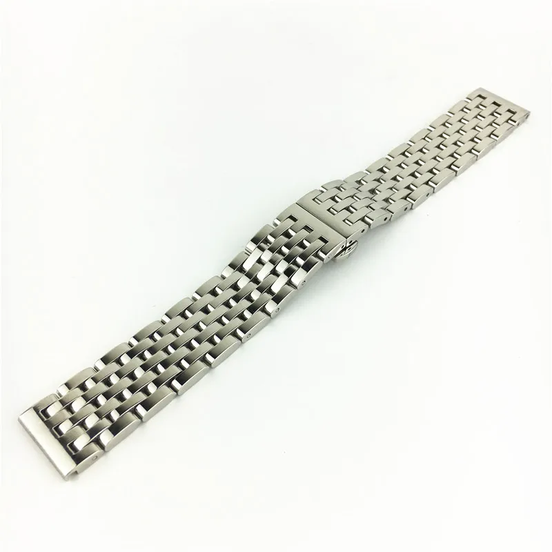Для mk Cartier tissot Arm dw Золото Нержавеющая сталь женские мужские часы ремешок браслет 20 мм 22 мм ремешок для часов