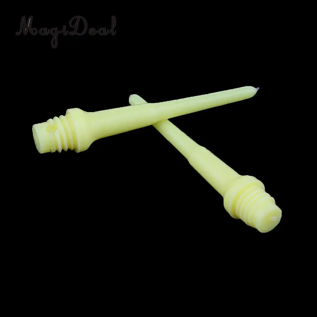 MagiDeal 100 шт. Дротика мягкие наконечники 2BA стандартная s игла желтая|darts soft tip|soft tipdarts