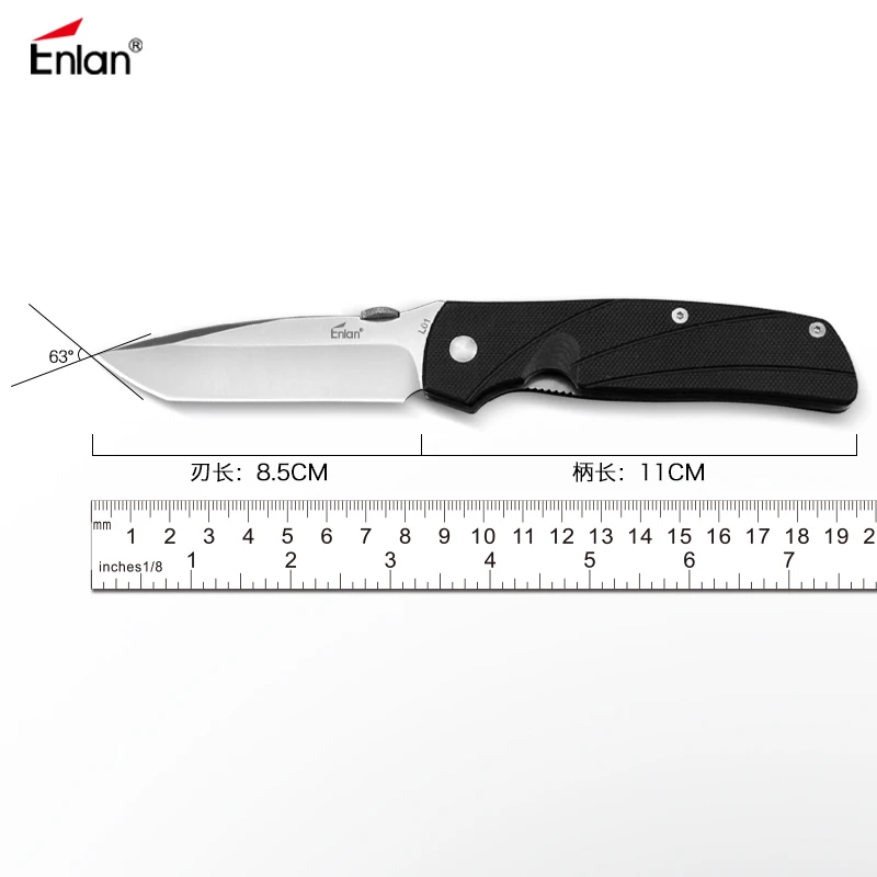 Складной тактический нож ENLAN L-01 ножи для выживания охоты кемпинга многослойный