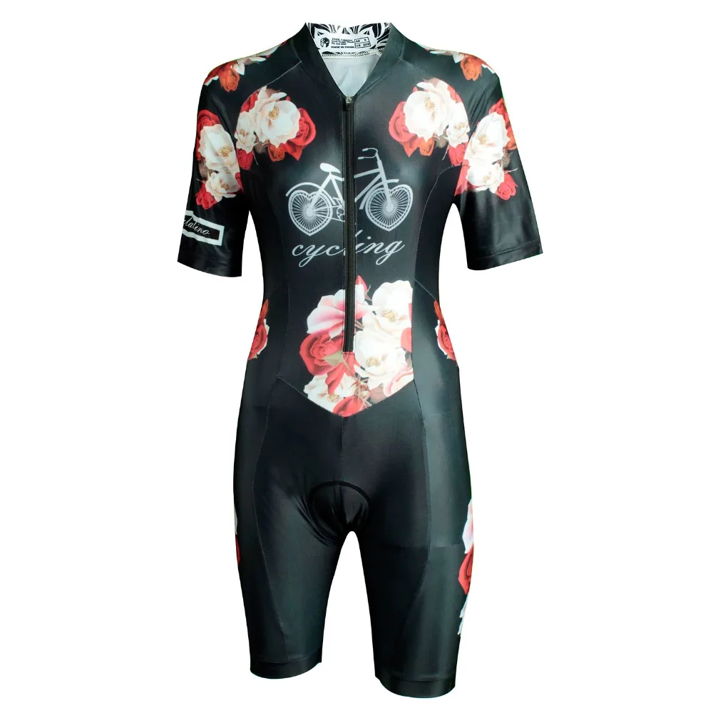 Новый горячий Skinsuit велосипедная Одежда Цельный боди Ropa Ciclismo MTB одежда женская
