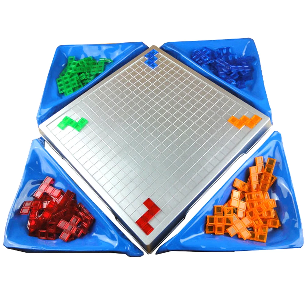 Настольная игра The Strategy Blokus образовательные игрушки 484 квадратных игр легко