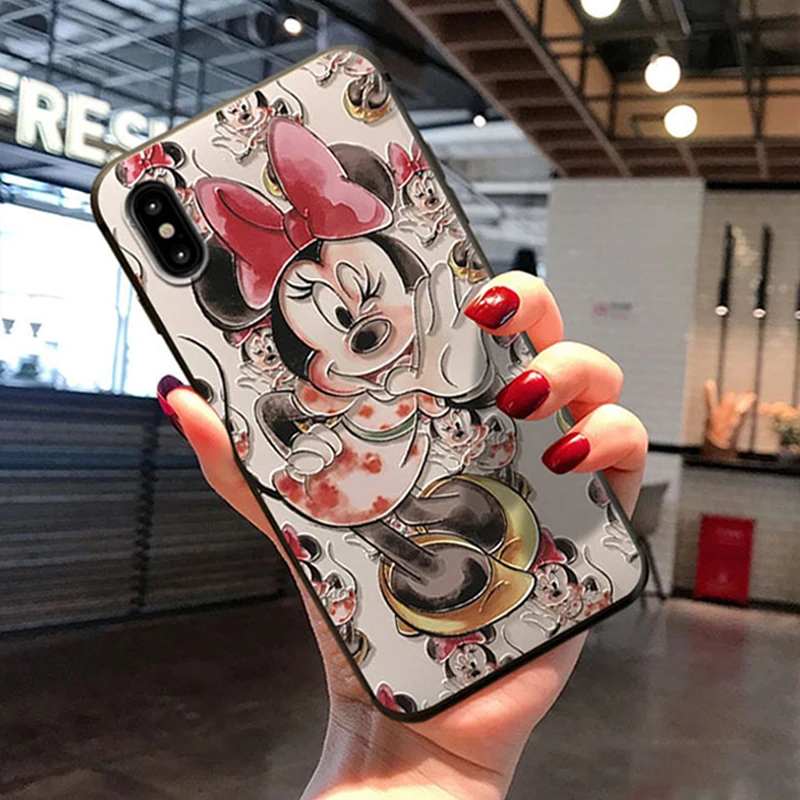 minihan 3D чехлы на заднюю панель с тисненым рисунком для huawei P30 Lite P8 P9 P10 P20 P Smart Plus mate 10 20 Lite Y6 Pro, ТПУ чехол для Honor 6A 7A 8X - Цвет: minihan