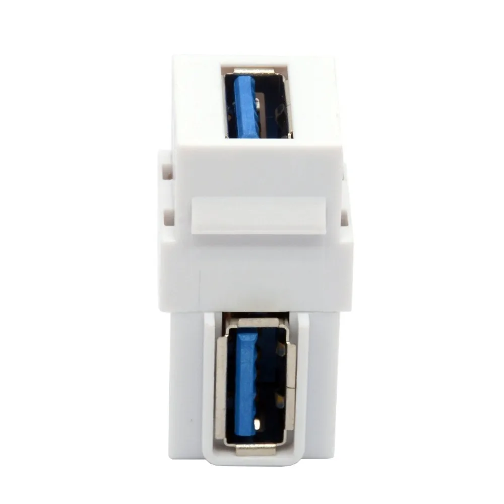 Переходник Keystone Jack 90 градусов вставки под прямым углом USB-кабель переходник
