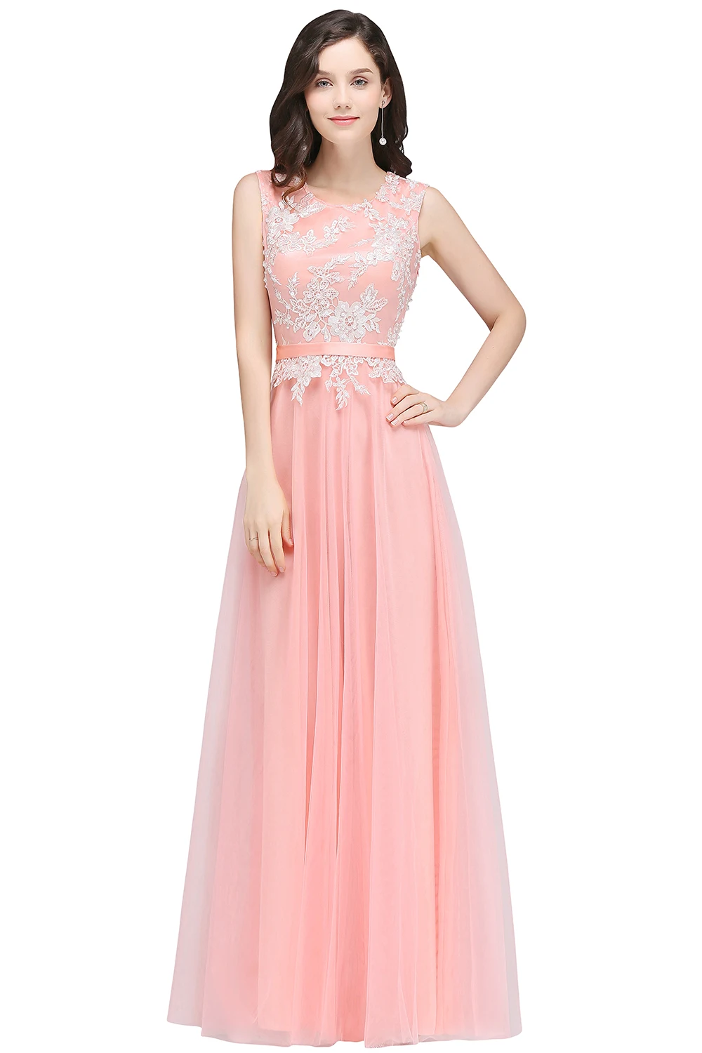 Robe demoiselle d'honneur бордовое розовое мятно-зеленое платье подружки невесты длинное платье подружки невесты свадебное торжественное платье Дешевое