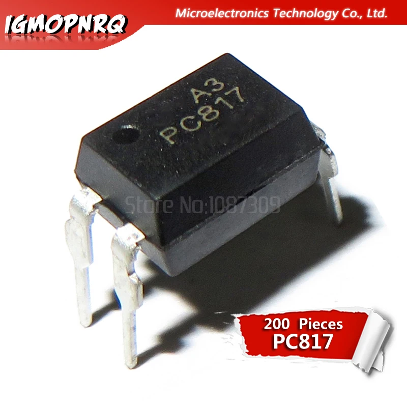 Фотоэлектрический соединитель PC817 EL817 200 DIP-4 817 100% Новые оригинальные гарантия