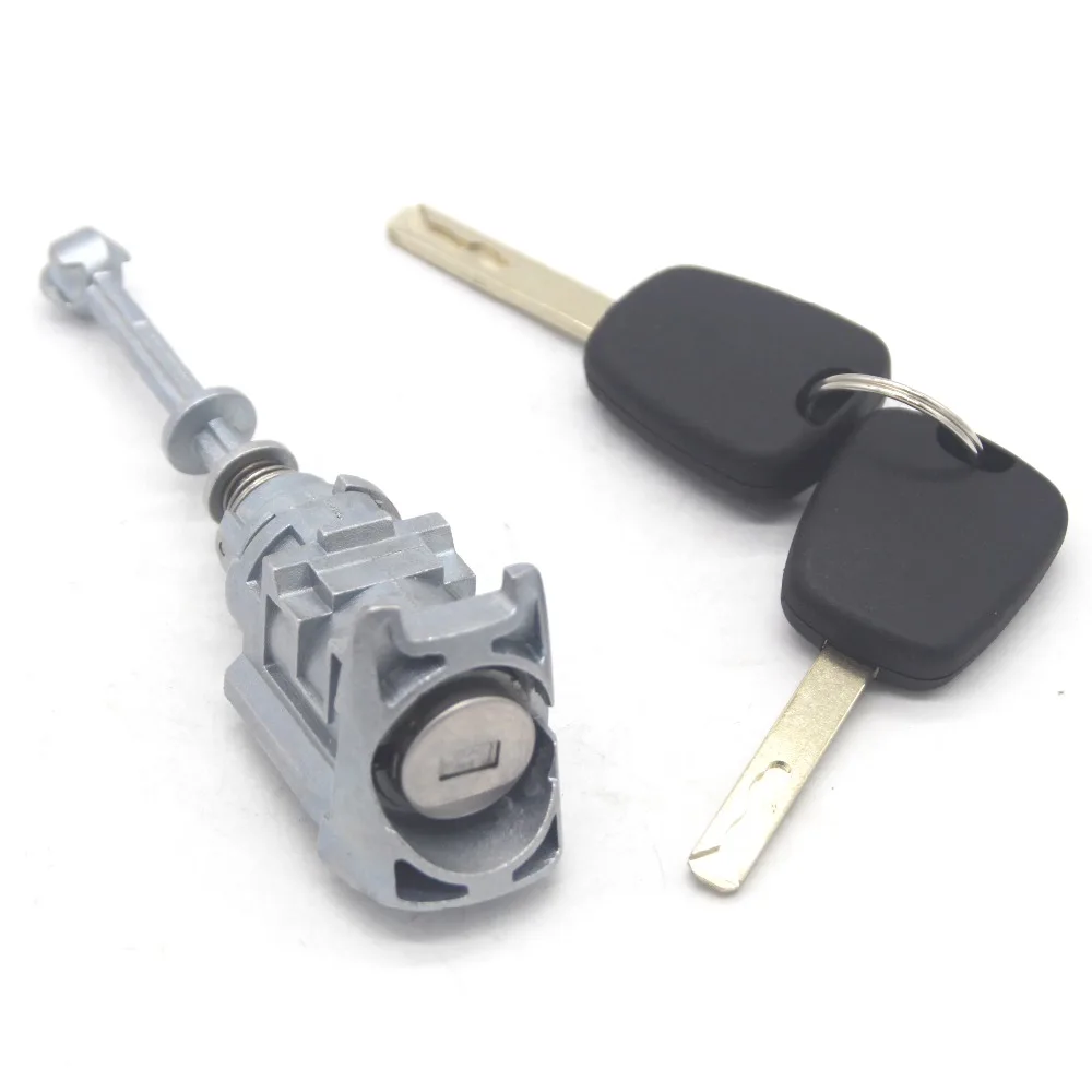 Цилиндр замка передней левой двери с 2 ключами для Citroen C4 2004-2008 Picasso 2006-2008 C-QUATRE