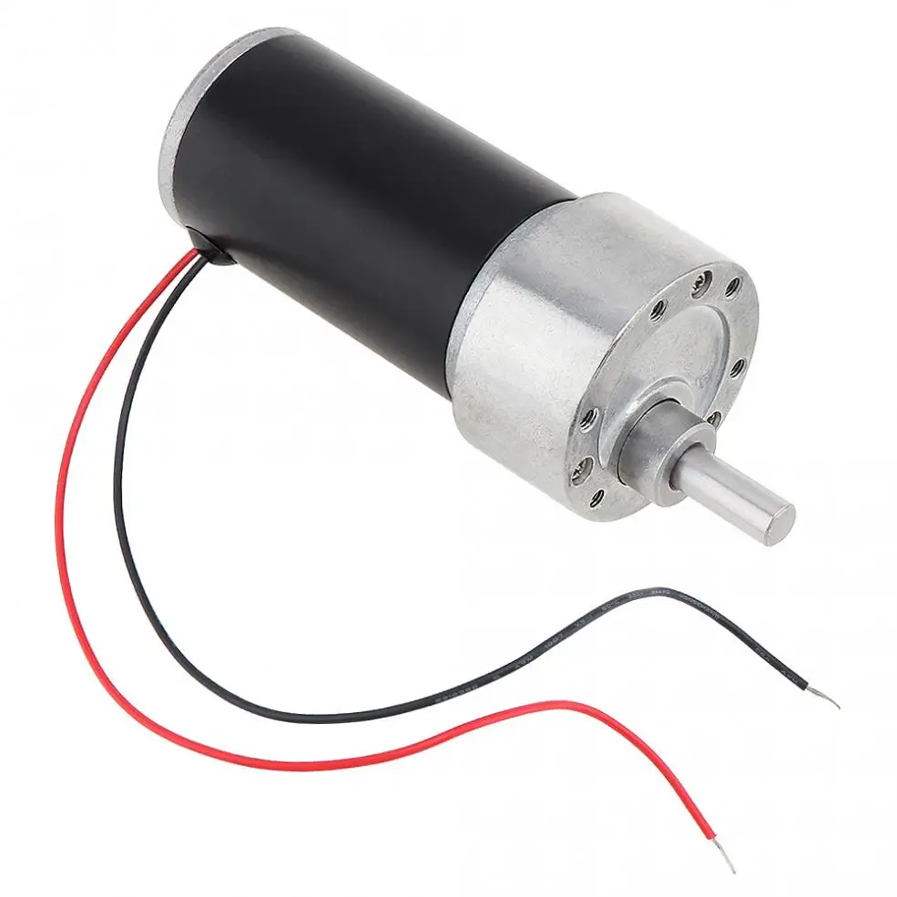 37GB-31ZY Motor DC12V 1270RPM High Torque Reducer with Tubular Permanent Magnet Fit for Intelligent Toy / Device | Обустройство дома
