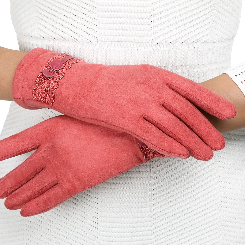 REALBYHand WarmerGloves & MittensWomen зимние перчатки аксессуары Перчатки OutdoorSweet Bow BeadDesign Iglove Gants