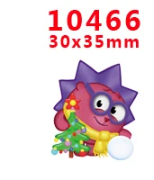 30 шт мультфильм персонаж плоское украшение из смолы PR 8836 - Цвет: 10466