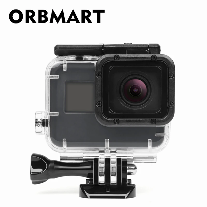 

ORBMART 45 м водонепроницаемый чехол для камеры Go Pro Gopro Hero 7 Black Sport Camera подводная Защита Корпус аксессуар