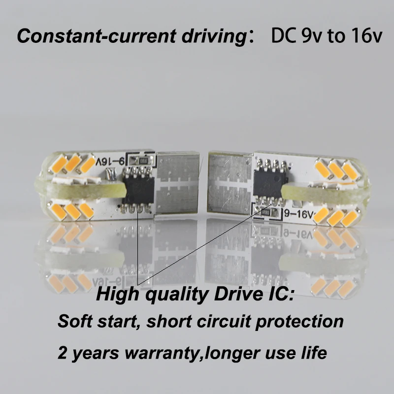 Viewi 2X T10 W5W 194 Canbus led авто Стайлинг интерьерные огни 2 Вт Dc 12 вольт Авто хвост Сторона