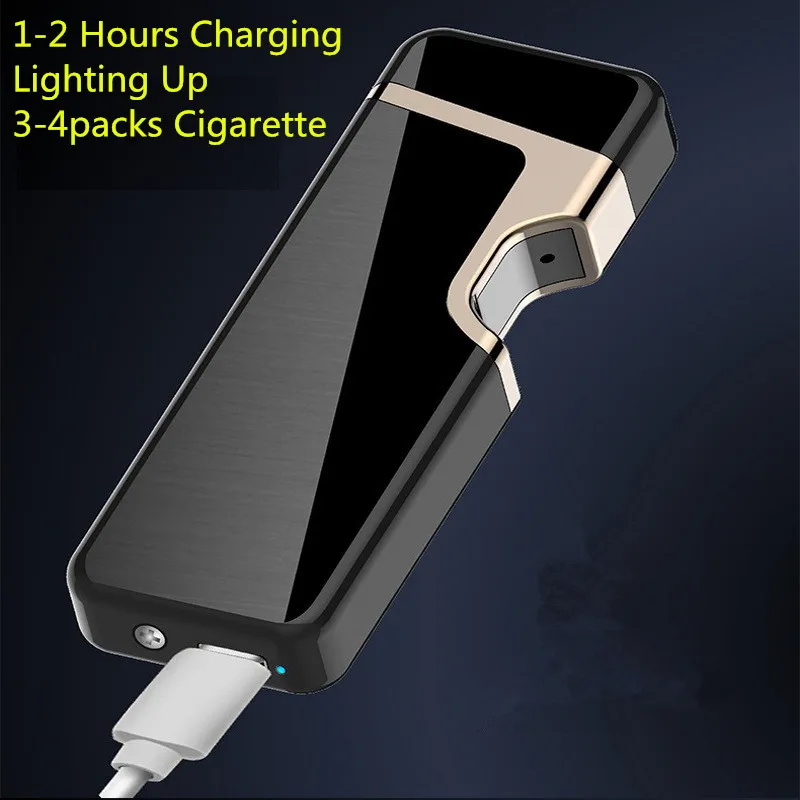 USB зажигалка с технологией Black Пальчиковый лазер Индукционным зажиганием