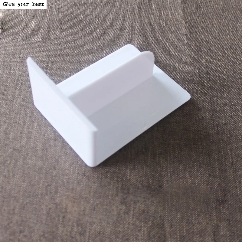 DIY Пластиковые прямые углы для торта с блестящим веслом отделка помадки сахара