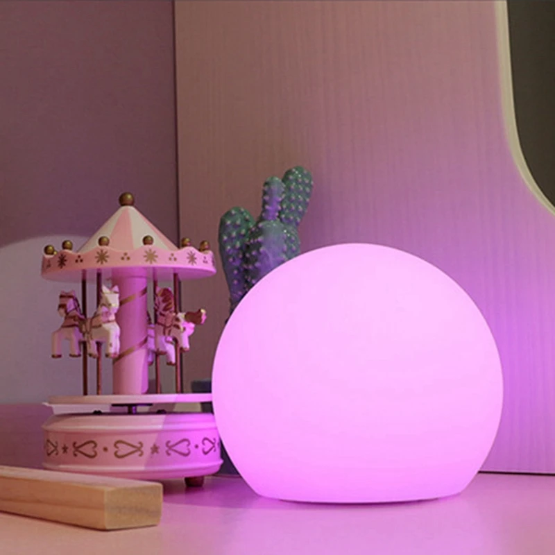 Wifi Smart Table Lamp Compatible With Alexa Google Home Voice Control Hand Press Light Led Ambient Night Controlled By A | Лампы и