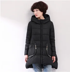 2018 женский зимний необычный пуховик с капюшоном женские толстые парки Новые пальто