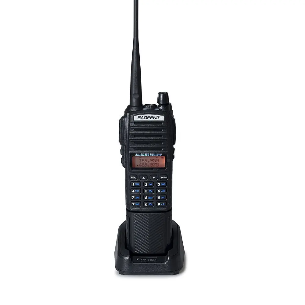 100% Оригинал Baofeng UV-82 рация 3800 мАч батарея двухдиапазонный UV82 Pofung двухстороннее