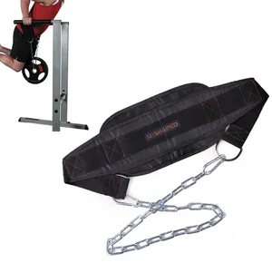 Тренажер для тренажерного зала, тяжелая атлетика, пояс для фитнеса, штанга, мускулатура, оборудование для бодибилдинга, спортивный гимнастический Тяговый пояс