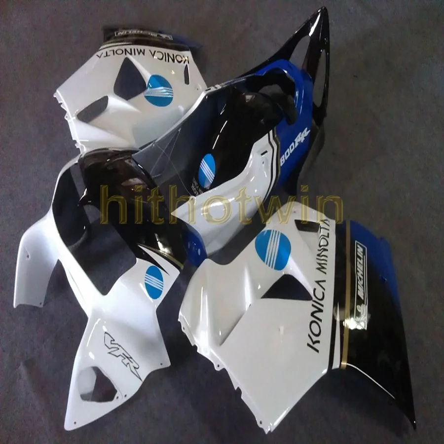

Обтекатели из АБС-пластика для мотоциклов VFR800, 1998, 1999, 2000, 2001, VFR 800, 98, 99, 00, 01 + 5 подарков, кузов синего и белого цветов