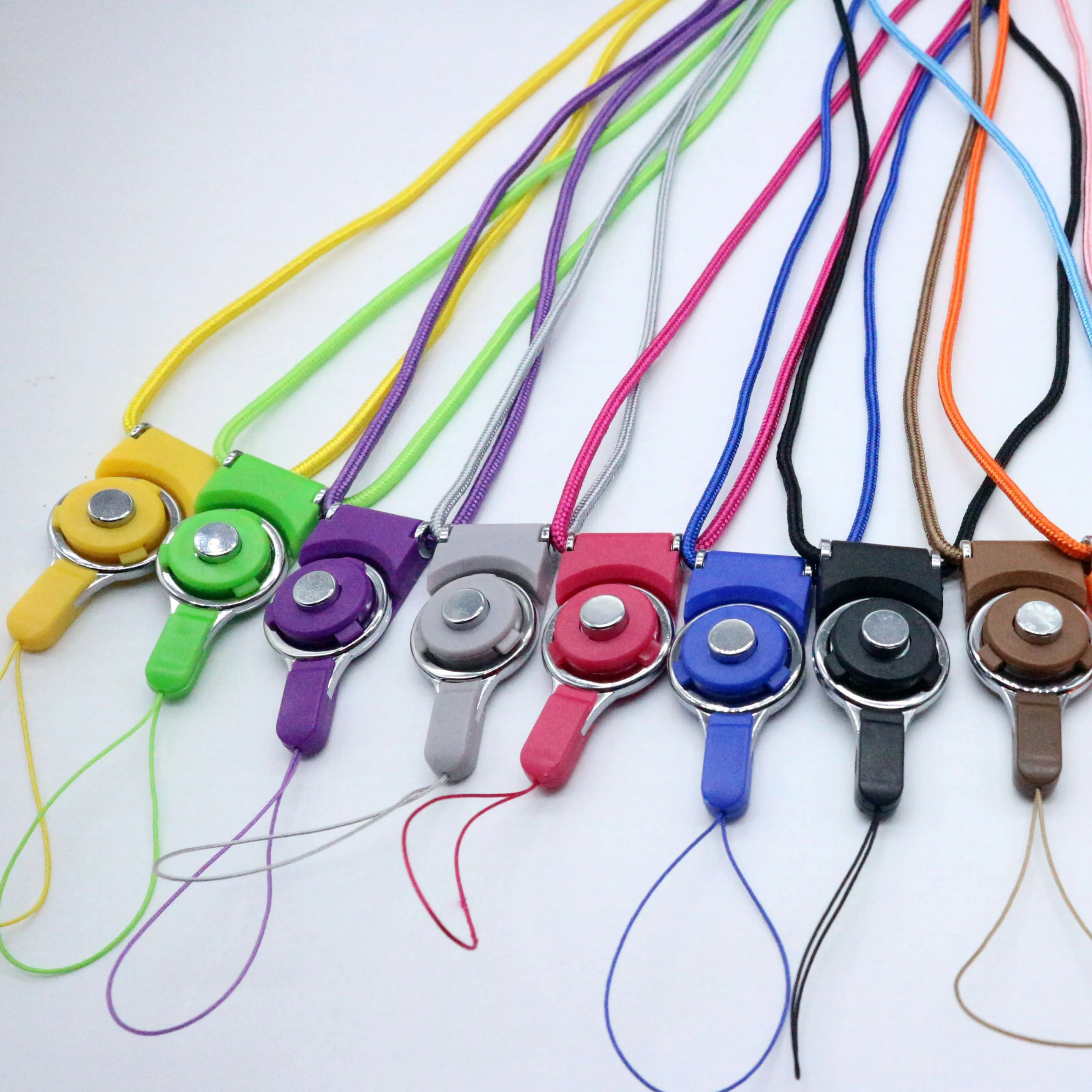 2 в 1 съемный шнурок на шею для брелока ID карты USB держатель значка DIY подвесная