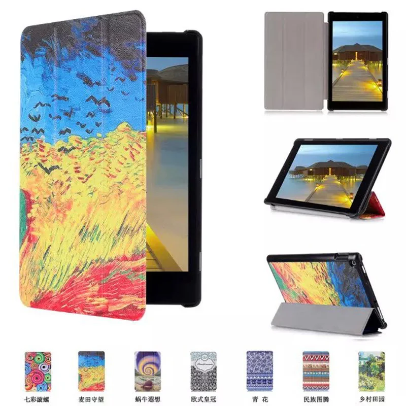 Откидная подставка кожаный чехол Магнитный для Amazon Kindle Fire HD8 HD 8 2015 поколение