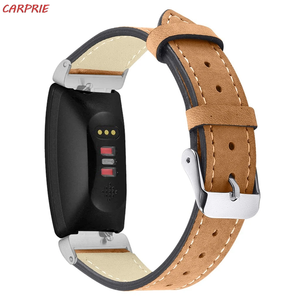 CARPRIE Замена роскошный кожаный ремешок для часов Ремешок Для Fitbit Inspire/Inspire HR 2019
